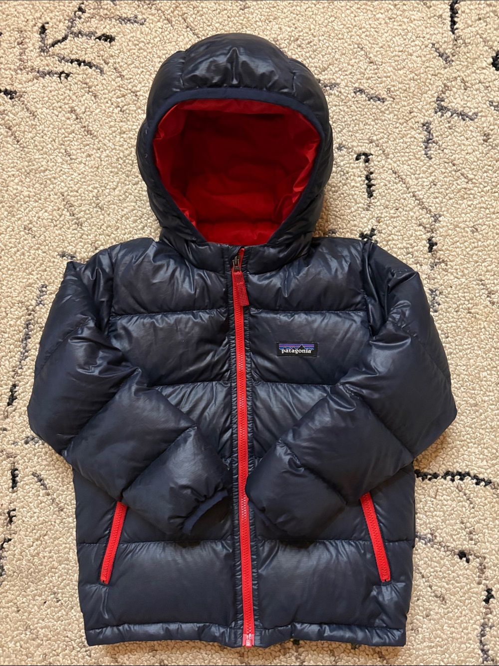 Patagonia Kids Navy Puffer Jacket (4T)